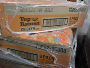 lot 280 image: 2 Cases 6 Pack each Top Ramen Chick...