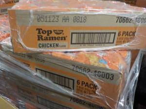 lot 282 image: 2 Cases 6 Pack each Top Ramen Chick...