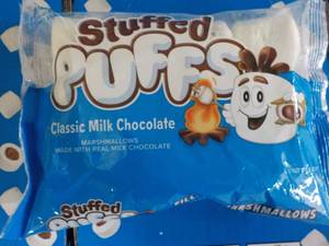 lot 290 image: 6 Bags Stuffed Puffs Marshmallows w...