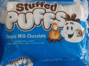 lot 291 image: 6 Bags Stuffed Puffs Marshmallows w...