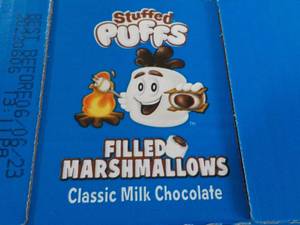 lot 294 image: 6 Bags Stuffed Puffs Marshmallows w...