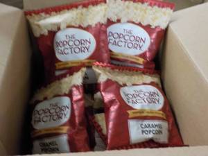 lot 297 image: Case of The Popcorn Factory 2 oz Ba...