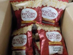 lot 298 image: Case of The Popcorn Factory 2 oz Ba...
