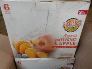 lot 313 image: 2 - 6 Packs Earths Best Sweet Pota...