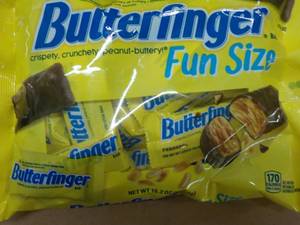 lot 334 image: 6 - 10.2 oz Bags Butterfinger Fun S...