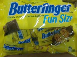 lot 335 image: 6 - 10.2 oz Bags Butterfinger Fun S...