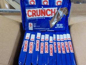 lot 342 image: 12 - 6 ct Crunch Bars - 6 each 36 t...