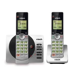 lot 29 image: 2 Handset Cordless Answering System with Caller IDCall Waiting