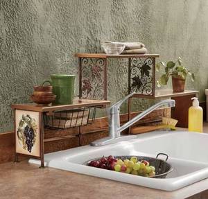 lot 23 image: Grapevine Kitchen Organizer - Over the Sink