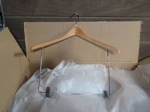 lot 92 image: Wooden Hangers - 10