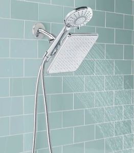 lot 87 image: 5-Function Rainfall Showerhead & Wand