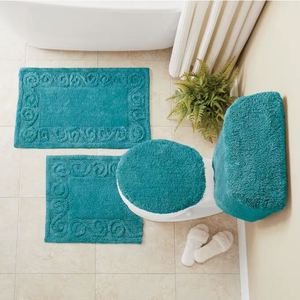 lot 116 image: Scroll Bath Set - Deep Teal