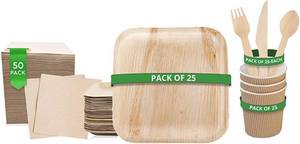 lot 121 image: ecoption Palm Leaf - 158 pack
