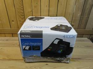 lot 127 image: Royal 410DX Electronic Cash Management System Register