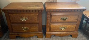 Pair of Vintage Athens Bedside Tables