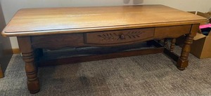 Golden Oak Coffee Table