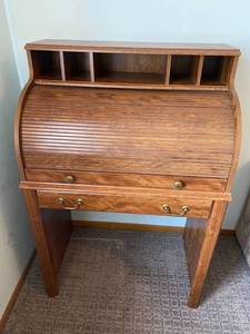 Roll-Top Vintage Desk