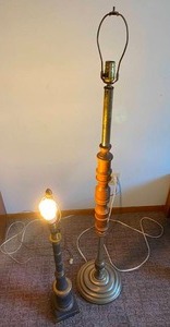 Floor Lamp and Table Lamp
