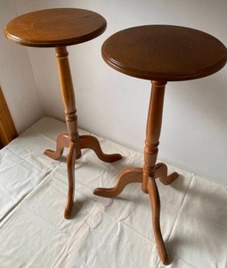 Pedestal Wood Stands