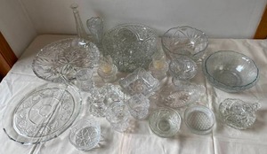 Cut Glass and Crystal Lot