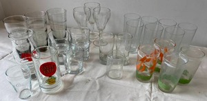 Sets of Assorted Drinking Glasses