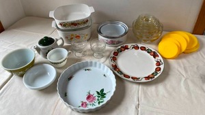 Assorted Fruit & Floral Decorated Dishware