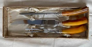 Vintage Washington Forge Carving Knife Set