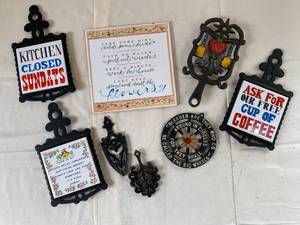 Lot of Assorted Trivets