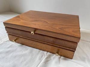 Silverware Set in Felt-Lined Box