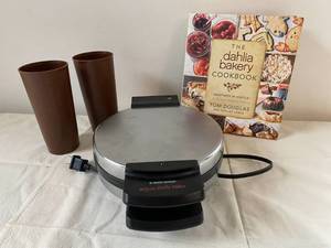 Black & Decker Belgian Waffle Iron, Dahlia Bakery Cookbook & More