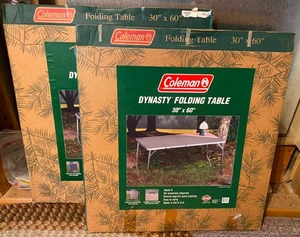 Coleman Dynasty Folding Tables