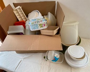 Assorted Plastic Kitchen Tupperware Lot 3