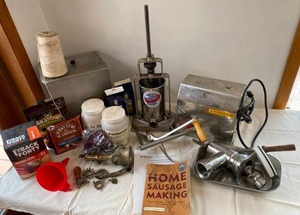 Meat Grinder & Mixer, Sausage Making Materials