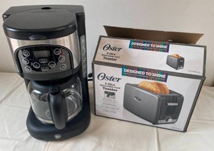 Oster Toaster, 12-Cup Coffee Maker
