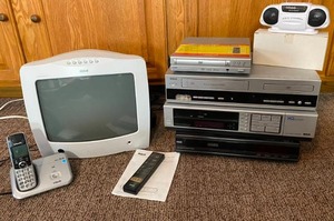 RCA TV, Cassette Recorders, DVD Players & More