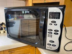 Rival Black Toaster OvenMicrowave
