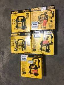 lot 9 image: Lot of Assorted Dewalt Portable Power Starters    Customer Returns See Pictures
