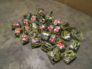 lot 11 image: Lot of Assorted Husky  Adjustable Cargo Net with Hooks Customer Returns See Pictures