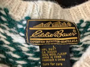 Eddie Bauer Wool Sweater