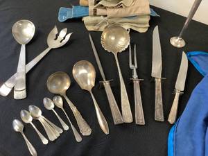 Silver Plated Assorted Silverware