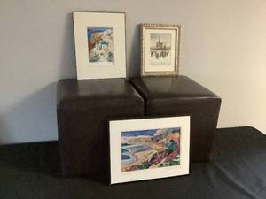Foot Stools Wall Art
