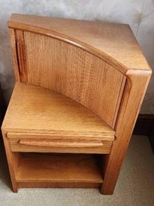 Vintage Teak Wood Bed Frame