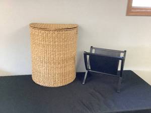 Weave Hamper & Magazine Rack
