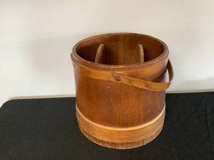 Antique Sugar Wood Basket