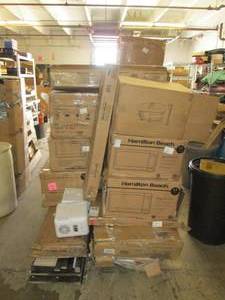 pallet of items that need work or a...
