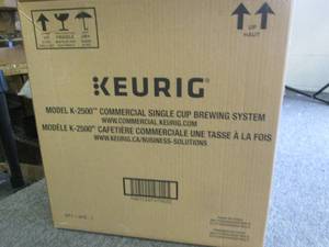 keurig model k-2500 commercial sing...