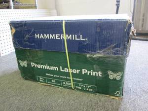 case of hammermill 11 inch x 17 inc...