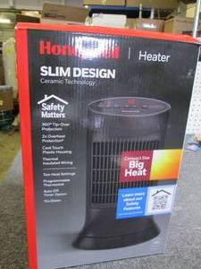 honeywell slim design heater...