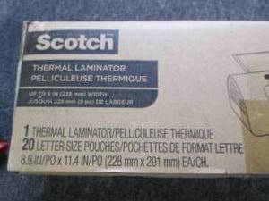scotch thermal laminator ...