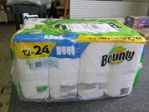 package of 1224 rolls of bounty ...